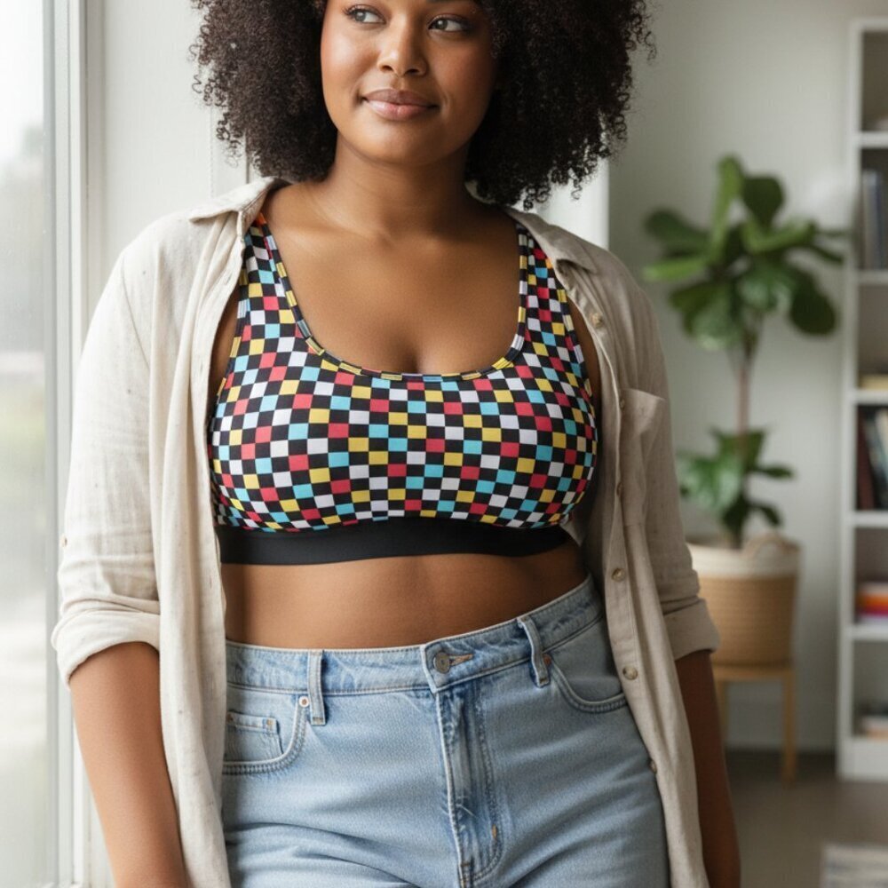 Torrid curve Unlined Cotton Scoop Bralette